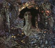 Mikhail Vrubel The Six-winged seraph Spain oil painting artist
